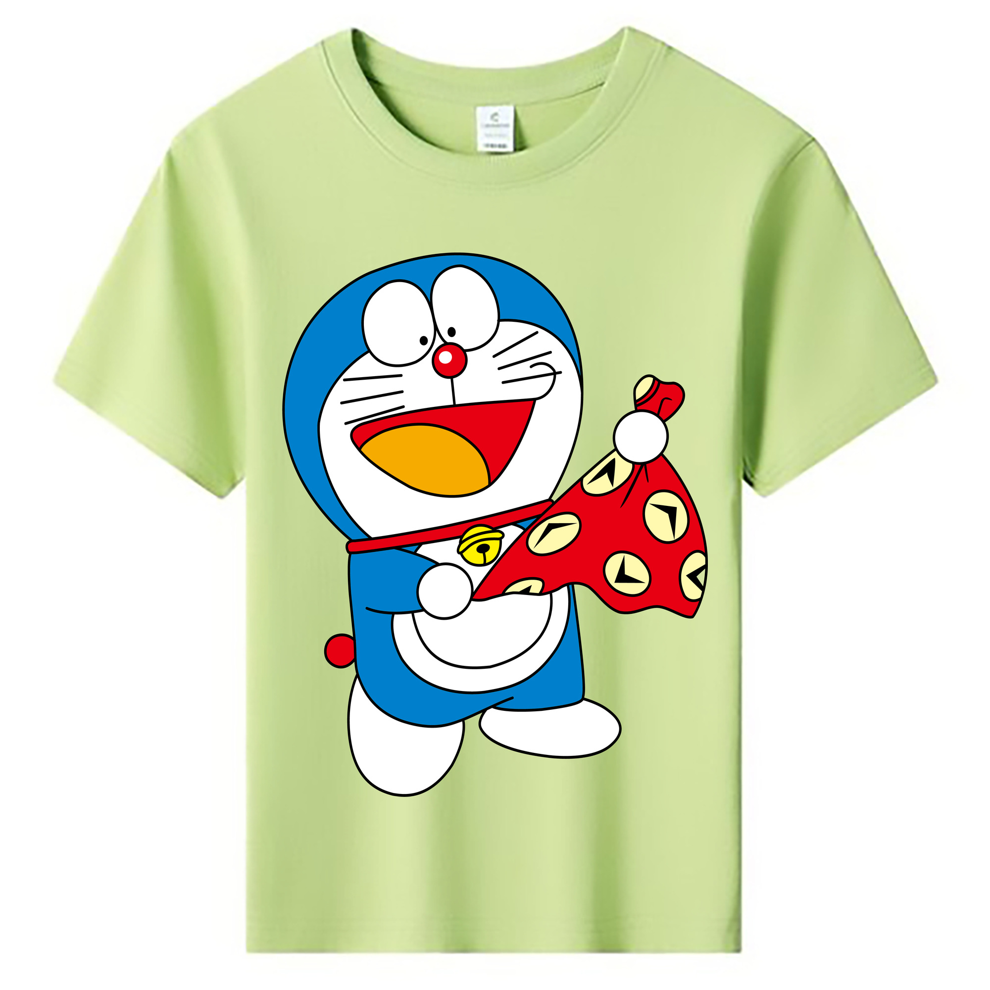 （画像用） ドラえもん Doraemon 綿100％キッズTシャツ（フロントプリント）